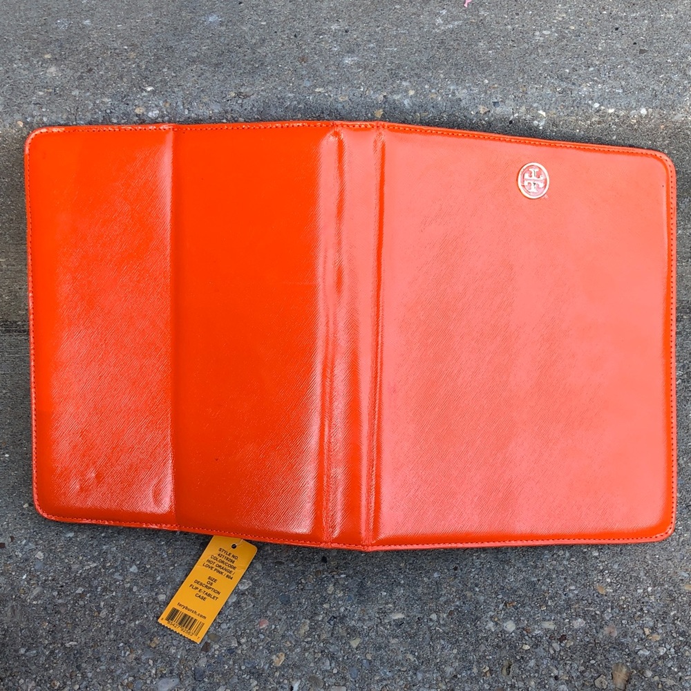 Tory Burch Vibrant Orange Tablet Cover - Picture 3 of 8